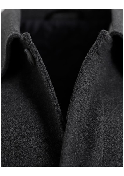 Antrasit Kaşe Kaban modelleri