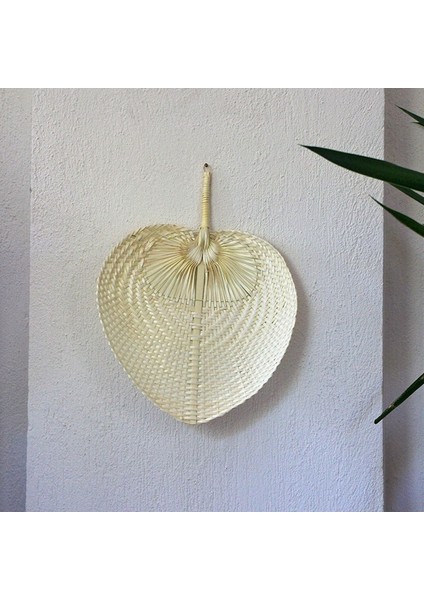 Mylamp Başak Bambu Doğal 30X38 Cm. Yelpaze modelleri