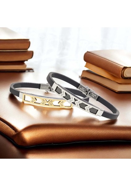 Desenli Çelik Bileklik 959SCB006 fırsatları