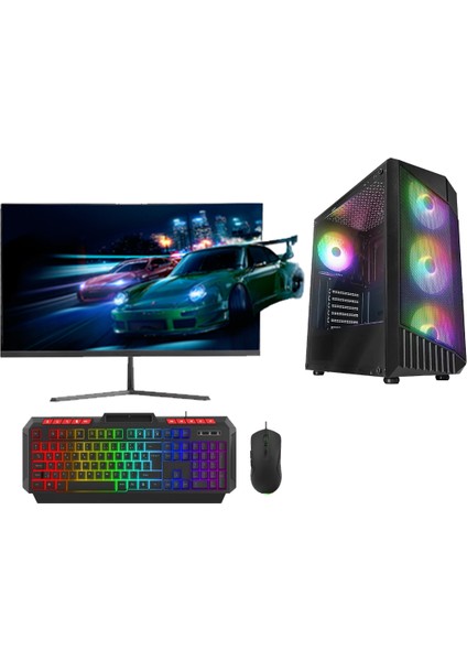 -RT02892 I5 14.nesil 14400F 16GB Ddr5 Ram 512GB M2 Nvme 8gb RX580 VGA "24 Oyun Bilgisayarı