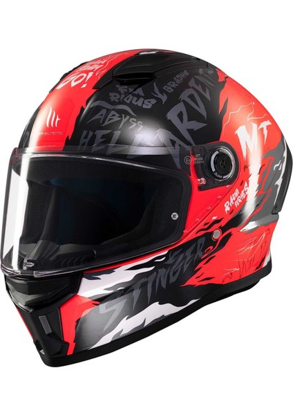 mt Stınger 2 Ardent B5 Matt Kapalı Kask