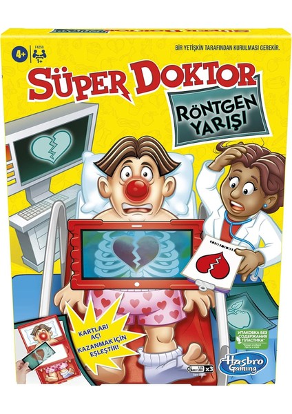 Süper Doktor Röntgen Yarışı Lisanslı Kutu Oyunu