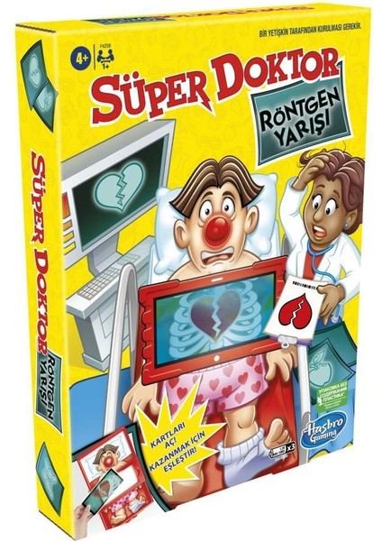 Süper Doktor Röntgen Yarışı Lisanslı Kutu Oyunu