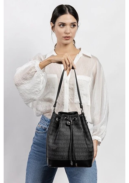 M. Claire Kahve Kadın Omuz Çantası