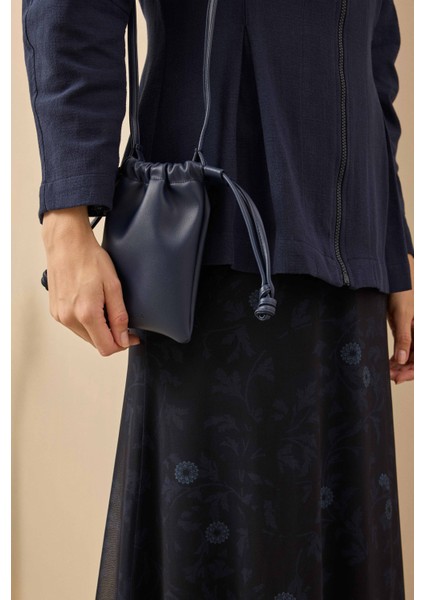 Mini Kese Çanta Lacivert fiyatları