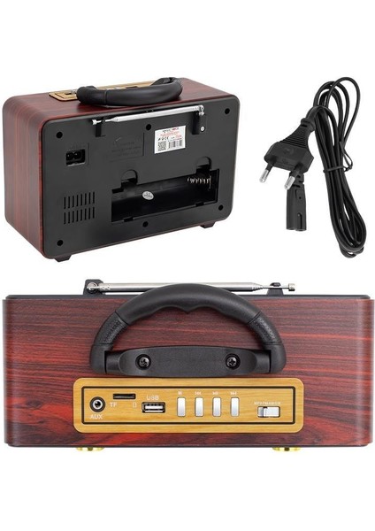 MV-114BT USB - Sd - Fm - Bluetooth Destekli Nostaljik Radyo indirimleri