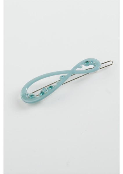 Sonsuzluk Taşlı Klipsli Toka