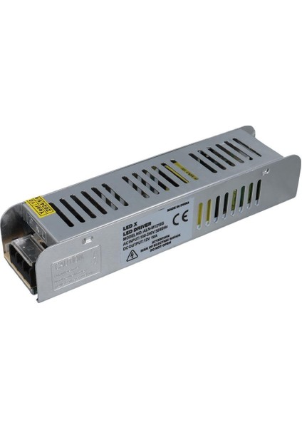 ALN-M1210S 12 Volt 10 Amper 120 Watt Slim Metal Kasa Adaptör 190X48X38MM fırsatları