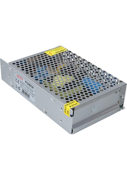 PM-14056 12 Volt - 10 Amper - 120 Watt Metal Kasa Adaptör