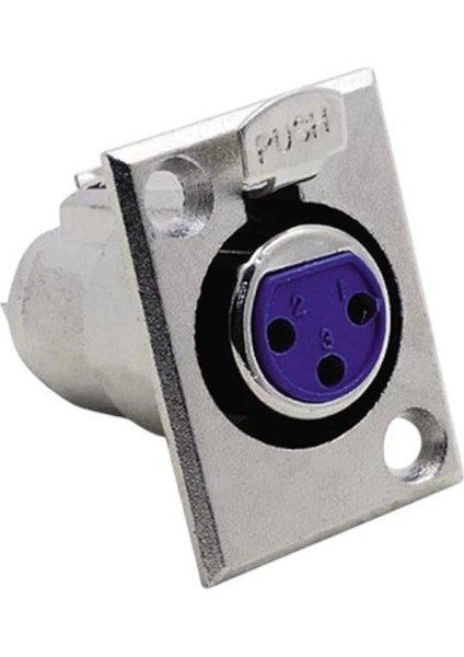 3 Pin XLR Dişi Canon Şase Konnektör CK114 fiyatları