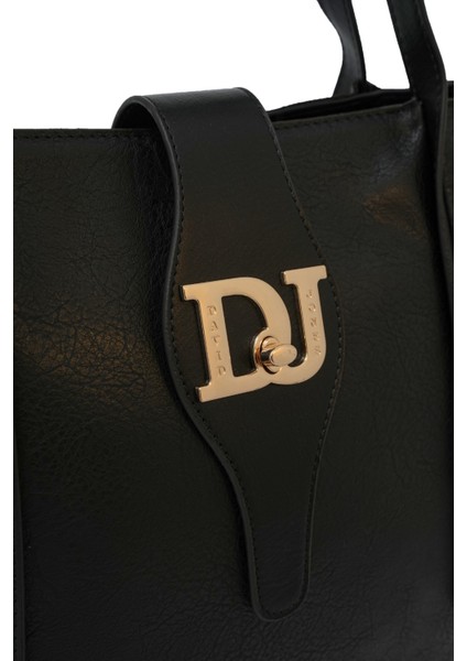Logo Kapaklı Kadın Omuz Çantası DJ385-1 fırsatları