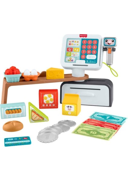 Fisher Price Eğlen ve Öğren Market Kasası JGW99