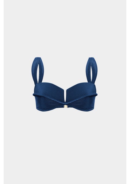 Premium Dokulu Biye Detaylı Rhea Fit Kadın Bikini Üstü fiyatları