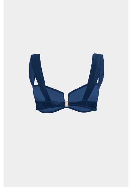 Premium Dokulu Biye Detaylı Rhea Fit Kadın Bikini Üstü modelleri