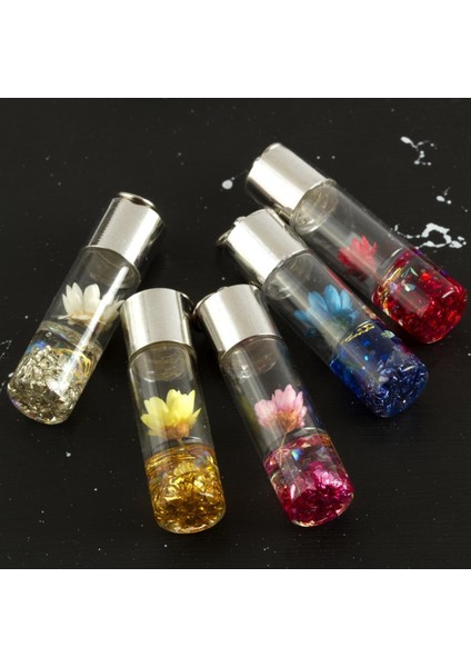 Çiçek Fanus Kolye Ucu 4 cm