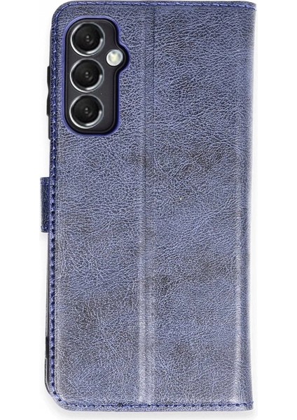 Samsung Galaxy M34 5g Kılıf Trend S Plus Kapaklı Kılıf - Lacivert (K95)