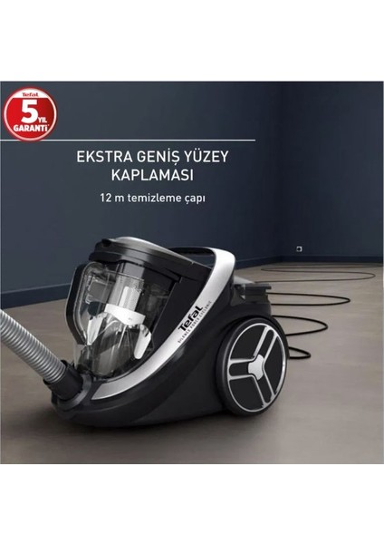 5 Yıl Garantili Sessiz ve Yüksek Çekim Gücüne Sahip 900W Toz Torbasız Elektrikli Süpürge + Turbo Başlık , Evcil Hayvan Tüy Toplayıcı Başlık Parke ve Kenar modelleri