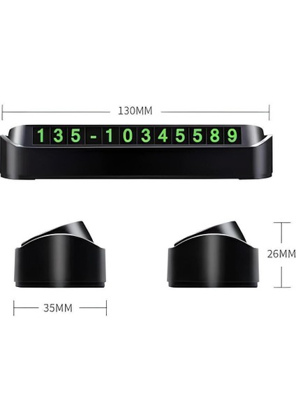 Fosforlu Numaratör Araç Içi Telefon Numarası Cn indirimleri