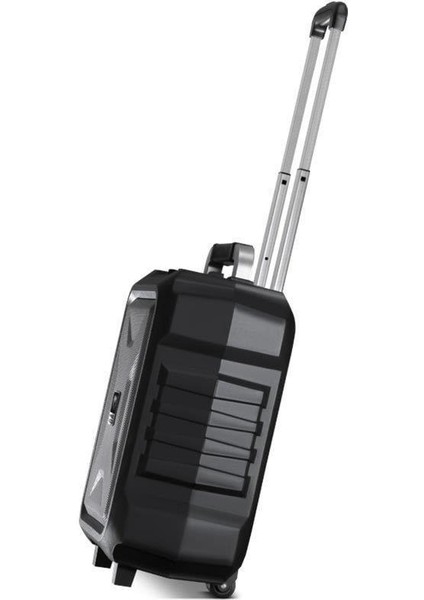 MV-2015 Usb-Sd-Bt 1 El + 1 Yaka Mikrofonlu 300W Taşınabilir Şarjlı Hoparlör Anfi