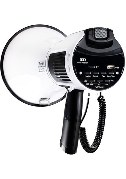 WM-90PU Type-C 100 Watt Mayk Mikrofonlu USB-TF-Bluetooth Megafon indirimleri