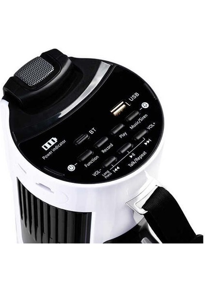 WM-90PU Type-C 100 Watt Mayk Mikrofonlu USB-TF-Bluetooth Megafon