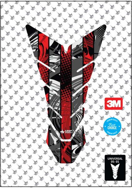 Renkli Baskılı Universal Tank Pad GC-05-1 modelleri