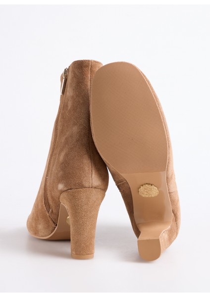 Deri Camel Kadın Topuklu Bot Owen-Lauren fırsatları