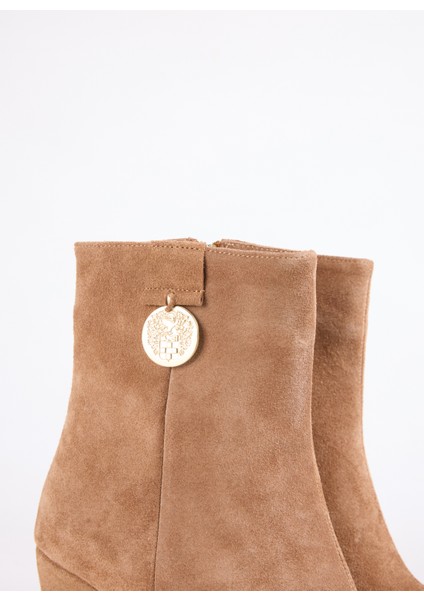 Deri Camel Kadın Topuklu Bot Owen-Lauren indirimleri