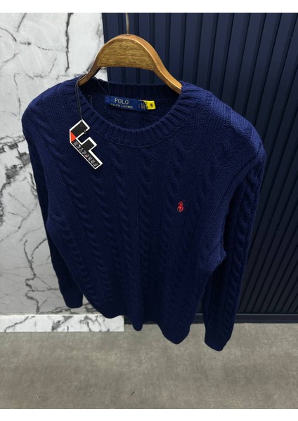 Polo Ralph Lauren Bisiklet Yaka Örgü Dokulu Kazak fiyatları