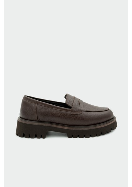 Ladin Acı Kahve Hakiki Deri Makosen