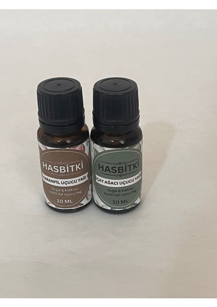 Karanfil & Çay Ağacı Uçucu Yağı Seti 2×10 ml – Saf ve Doğal fiyatları