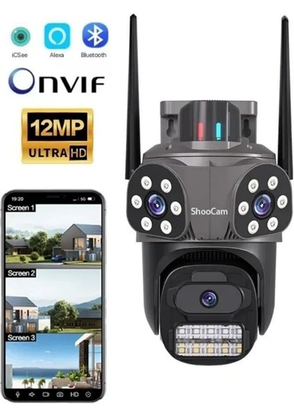 MBG-35AI 4g Akıllı Güvenlik Kamerası Seti | 4X4MP Hd Elektrikli Kamera + 1.5A Adaptör fiyatları