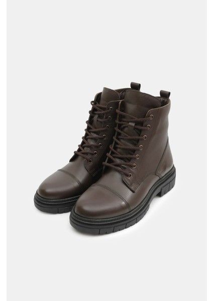 Hakiki Deri Bilek Üstü Bağcıklı Fermuarlı Kadın Bot fiyatları