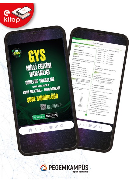 2026 GYS MEB Görevde Yükselme Sınavlarına Hazırlık Konu Anlatımlı modelleri