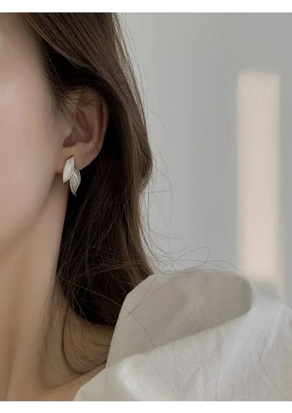 14K Altın Kaplama Yaprak Küpe fiyatları