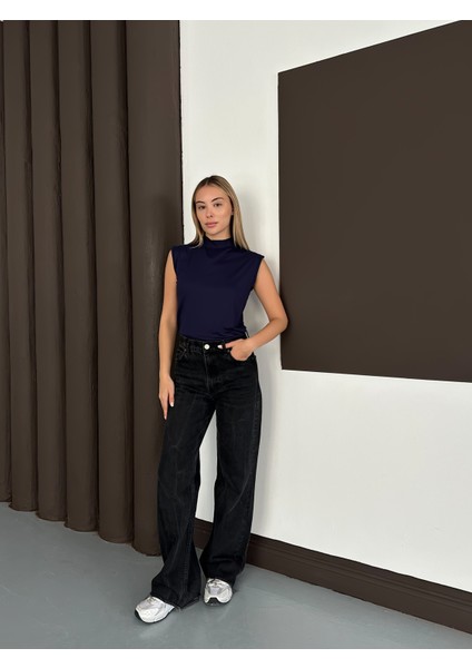 Kadın Sıfır Kol Boğazlı Body