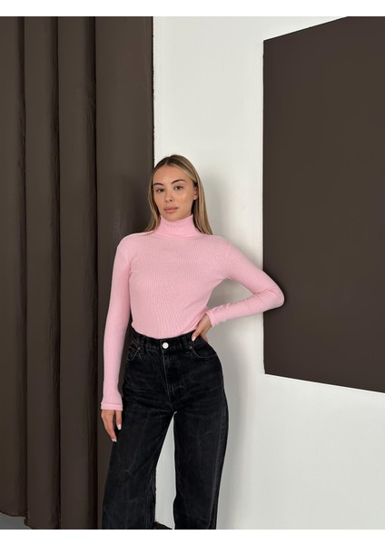 Unisex Pamuklu Balıkçı Yaka Boğazlı Kazak 2'li Set fırsatları