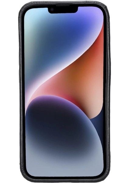 Apple iPhone 14 Uyumlu Deri Arka Kapak Rock Rst1 fırsatları