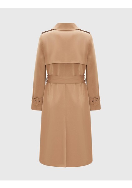 Garter Camel Kadın Trençkot fiyatları