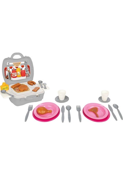 Aksesuarlı Çantalı Barbekü Seti 35 Parça