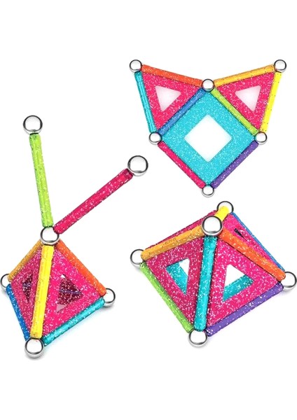 Geomag Glitter Manyetik Zeka Oyunu 22 Parça modelleri