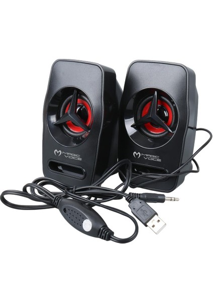 T-19 1+1 Usb Pc Mini Hoparlör - Speaker (2*3 Watt - 4 Ohm) modelleri