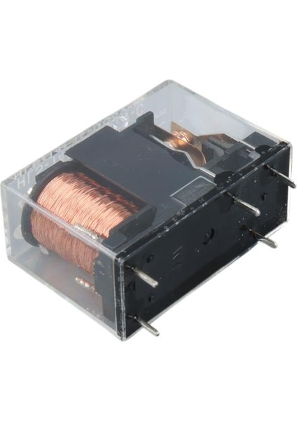 5 Volt Şeffaf 5 Bacak 10A Tek Kontak Röle HLS14F1L-DC5V-C modelleri