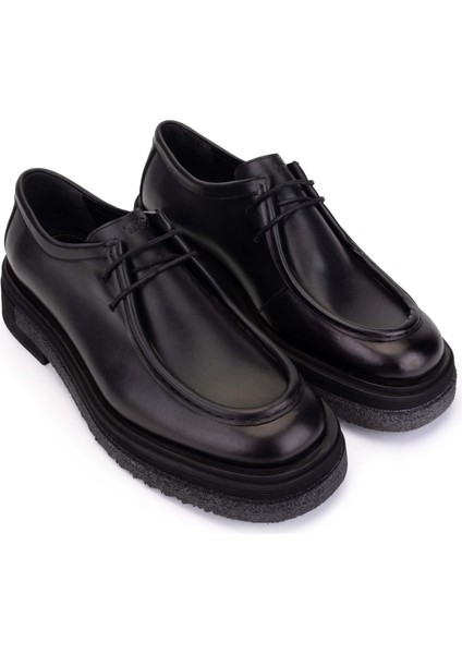 Erkek Hakiki Deri Siyah Casual Ayakkabı 771 65448 Erk Ayk SK25-26 Sıyah Spr fiyatları
