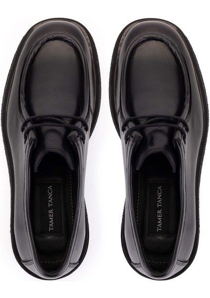 Erkek Hakiki Deri Siyah Casual Ayakkabı 771 65448 Erk Ayk SK25-26 Sıyah Spr indirimleri