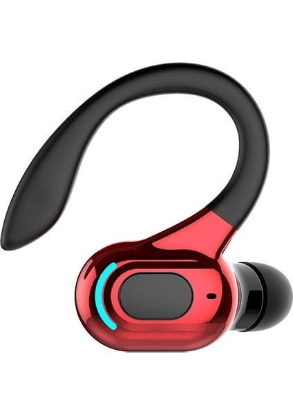F8 Kulağa Monte Spor Bluetooth Kulaklık Kırmızı (Yurt Dışından)