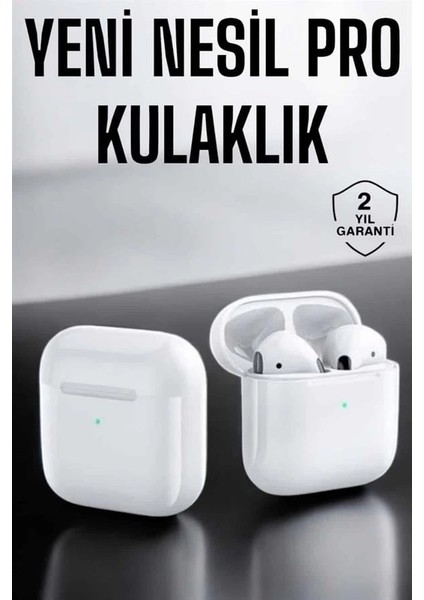 Yeni Nesil Pro Bluetooth Kulaklık Uzun Pil Ömrü Beyaz fiyatları