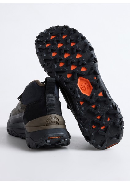 TB0A4167EBF1-MOTION Access Mıd Yeşil Deri Erkek Outdoor Ayakkabısı fırsatları