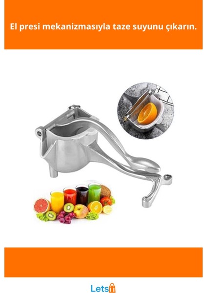 Dayanıklı Metal Narenciye Meyve Sıkacağı fiyatları