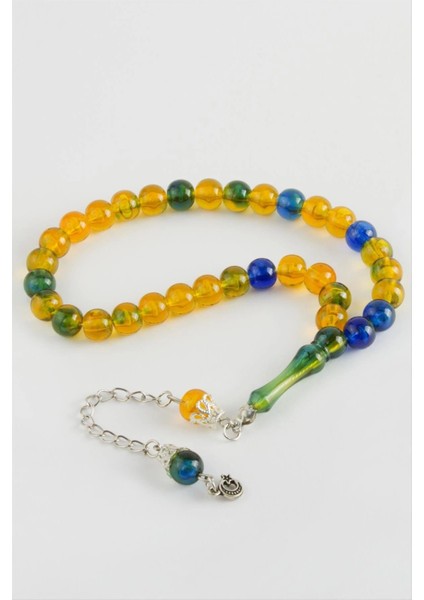 Renkli Plastik Tesbih 9 mm